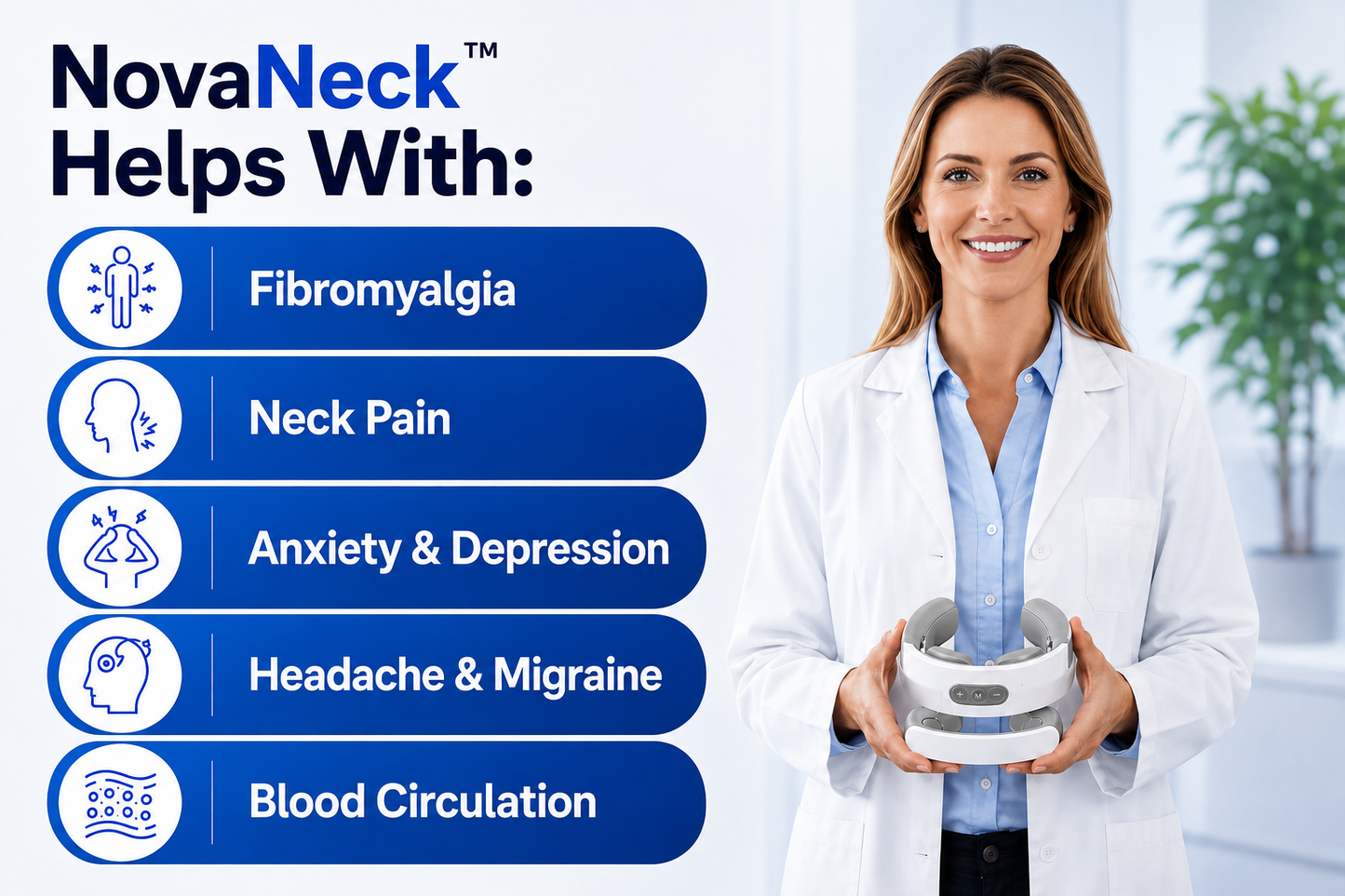 NeckNova™ Smart Relief Device