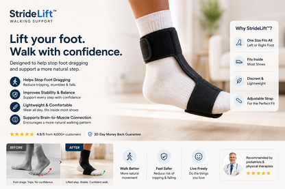 StrideLift™ Foot Drop Support