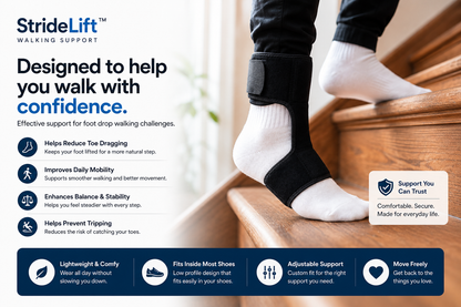 StrideLift™ Foot Drop Support